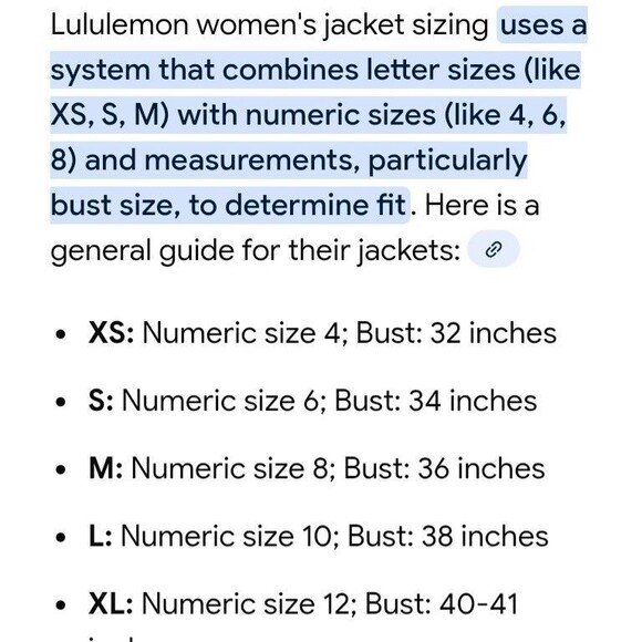 Lululemon define Blue Wee Stride Full Zip Women's Athletic Jacket Size 8 - Picture 10 of 10